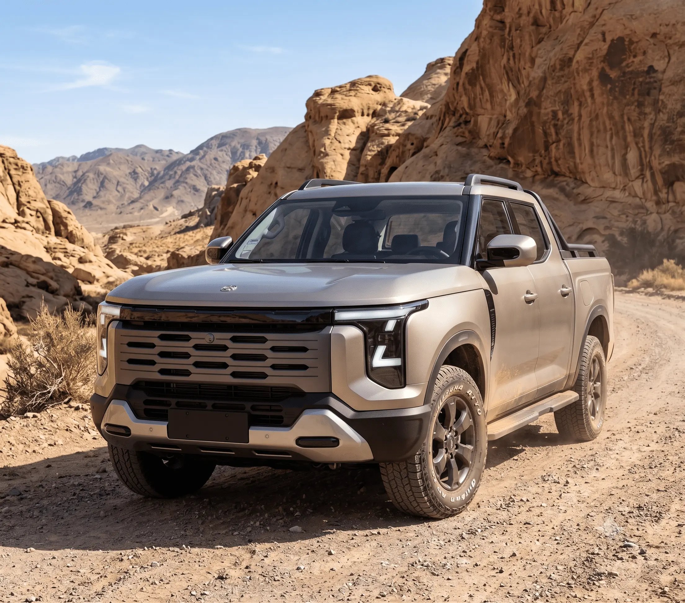 DFSK Z9 en terreno — camioneta premium Callegari Ovalle